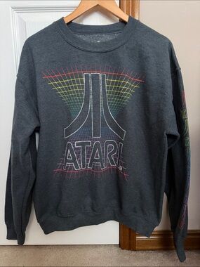 Atari grey sweatshirt - M